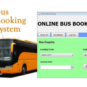 Bus Booking System in Java and MySQL